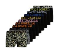 JACK & JONES Boxer Homme, Noir, S, Lot de 10