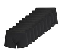 JACK&JONES Boxer Noir Lot 10 JACTONE IN TONE TRUNKS 95% Coton 5% Élasthanne