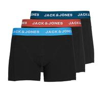 JACK & JONES Boxer pour Homme, Noir, L