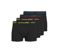 JACK & JONES Boxers bleu / jaune / rouge / noir, Taille M