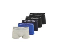 JACK & JONES Boxers bleu marine / bleu roi / gris clair / noir / blanc, Taille XXL