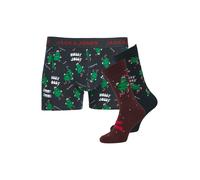 Jack & Jones Boîte Cadeau sous-vêtements et Chaussettes pour Homme - Boîte Cadeau pour sous-vêtements et Chaussettes, Bleu Marine, XL