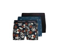 Boxers hommes Jack & Jones JACMURPHY SKULL TRUNKS X3 Multicolore EU L