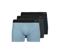 JACK & JONES Boxers 'JACPhilip' bleu marine / bleu clair / gris basalte / blanc, Taille XL