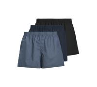 Jack & Jones Boxers Jacmilano Lot de 3 tissés saphir/bleu foncé/noir XXL Hommes