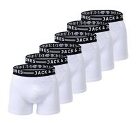 JACK & JONES Boxers noir / blanc, Taille XXL