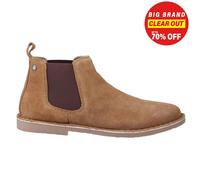 Jack & Jones Bravo Bottes Chelsea Casual En Suède Pour Hommes Tan