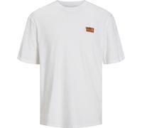 Jack & Jones Canon Wide Fit Tee Blanc - Grand L