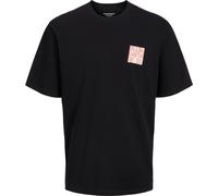 Jack & Jones Canon Wide Fit Tee Noir - Grand M