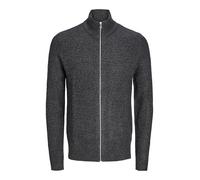 JACK & JONES Vestes en maille 'JJELewis' gris foncé, Taille L