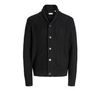JACK & JONES Cardigan en Maille | Regular Fit, Uni, Manches longues, Casual, Température maximale 30°C programme doux