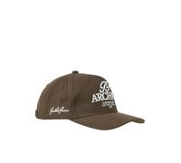 JACK & JONES Casquette de Baseball pour Hommes avec Logo brodé, Fermeture réglable, Couleurs:Marron, Taille:One Size