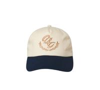 JACK & JONES Casquette 'JACFRAME' beige foncé / bleu marine / greige, Taille 55-60