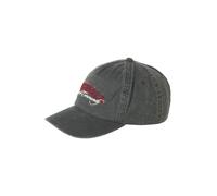 JACK & JONES Casquette 'JACFRAME' rouge carmin / noir denim / blanc, Taille 55-60