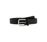 JACK & JONES Ceinture 'Harry' noir / argent, Taille 105
