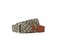 JACK & JONES Ceinture 'JACSPRING' crème / olive / vert foncé / orange foncé, Taille 80