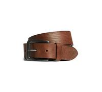 Ceinture - JACK & JONES - Victor Leather - Cuir de vache - Marron - 3,5 cm