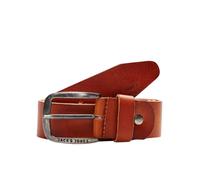 JACK & JONES Paul - Ceinture - Homme - Marron (Mocha Bisque) - FR: 90 Cm (Taille Fabricant: 90)