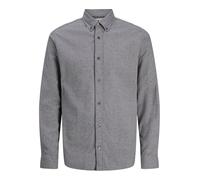 JACK & JONES Ch Jprblubarkley X-Mas L/S T-Shirt en Flanelle, Gris, M Hommes