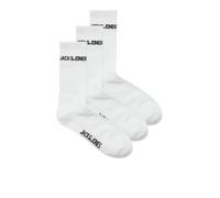 JACK & JONES Chaussettes 'JACMELVIN' noir / blanc, Taille 41-46