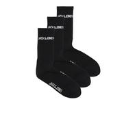 JACK & JONES Chaussettes 'JACMELVIN' noir / blanc, Taille 41-46