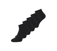 JACK & JONES JACBASIC BAMBOO ANKLE - Lot de 5 Paires de Chaussettes Homme Chaussettes noir