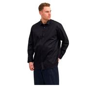 Jack & Jones Chemise à manches longues Blacardiff Grande taille Noir 4XL Homme
