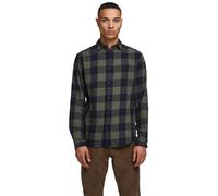 Jack & Jones Chemise à Manches Longues Gingham Twill