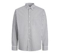 JACK & JONES Chemise 'Bill' noir / blanc, Taille S