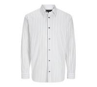 JACK & JONES Chemise business homme à manches longues, Col classique, Patte de b