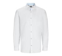 JACK & JONES Chemise business 'Parker' blanc, Taille 43-44