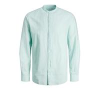 Jack & Jones Summer Linen Long Sleeve Shirt Vert L Homme