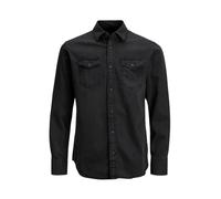 Jack & Jones - Chemise Denim Noire Collection Automne/Hiver - Homme - Chemises - Noir - Taille: L