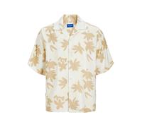 JACK & JONES Chemise 'Easter' crème / beige clair, Taille S