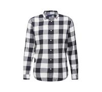 JACK & JONES Chemise 'Gingham' noir / blanc, Taille M