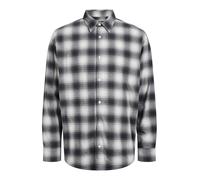 JACK & JONES Chemise gris / gris basalte, Taille M