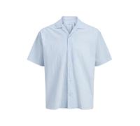 JACK & JONES Chemise 'Hawaii' bleu clair / blanc, Taille XXL