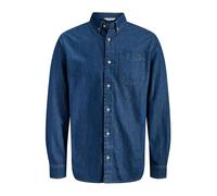 JACK & JONES Chemise 'JJEBROOK' bleu denim, Taille XL