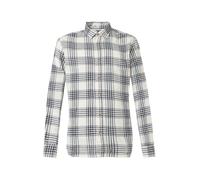 JACK & JONES Chemise 'JJEDOVER' noir / blanc, Taille M