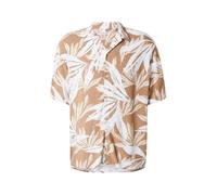 JACK & JONES JJEJEFF Tropical AOP Resort SS SN T-Shirt, Kaki, M