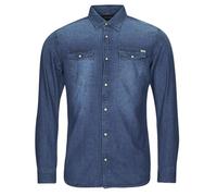 Jack & Jones Chemise JJESHERIDAN SHIRT L/S in Bleu EU XXL
