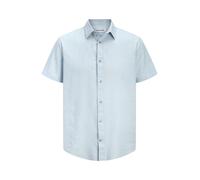 Jack & Jones T-shirt Jjesummer mélange de lin manches courtes Bleu céleste M