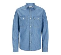 JACK & JONES Chemise 'JJETravis' bleu denim, Taille XXL