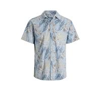 JACK & JONES Chemise 'JJHonolulu' beige / marine / bleu ciel / marron, Taille M