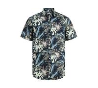 JACK & JONES Chemise 'JJHONOLULU' bleu clair / vert pastel / abricot / noir, Taille M