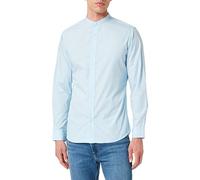 JACK & JONES JJJOE Shirt LS Plain Mao Chemise, Bleu Ciel, XL Femmes