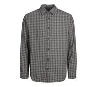 JACK & JONES Chemise 'JORGRACIA PARKER' noir / blanc, Taille S