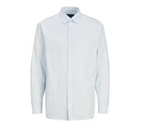 JACK & JONES Chemise 'JPRBlabushwick Stanley' bleu clair / blanc, Taille XS