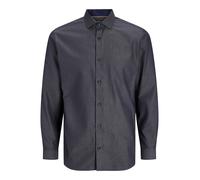 JACK & JONES Chemise 'JPRBLAParker' beige / bleu / bleu nuit, Taille M