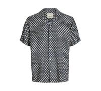 JACK & JONES Chemise 'JPRBLulincoln' camel / bleu nuit, Taille S